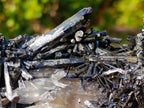 Natural Smokey Quartz Crystals with Schorl Black Tourmaline x 3 From Erongo, Namibia