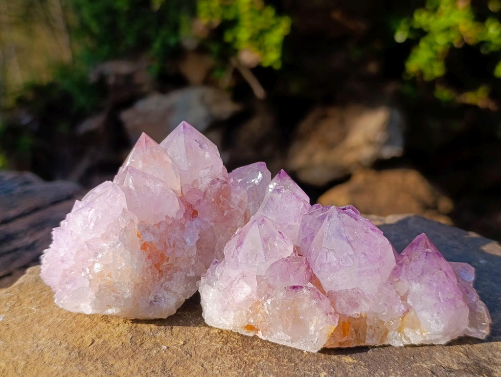 Natural Spirit Amethyst Clusters x 6 From Boekenhouthoek, South Africa