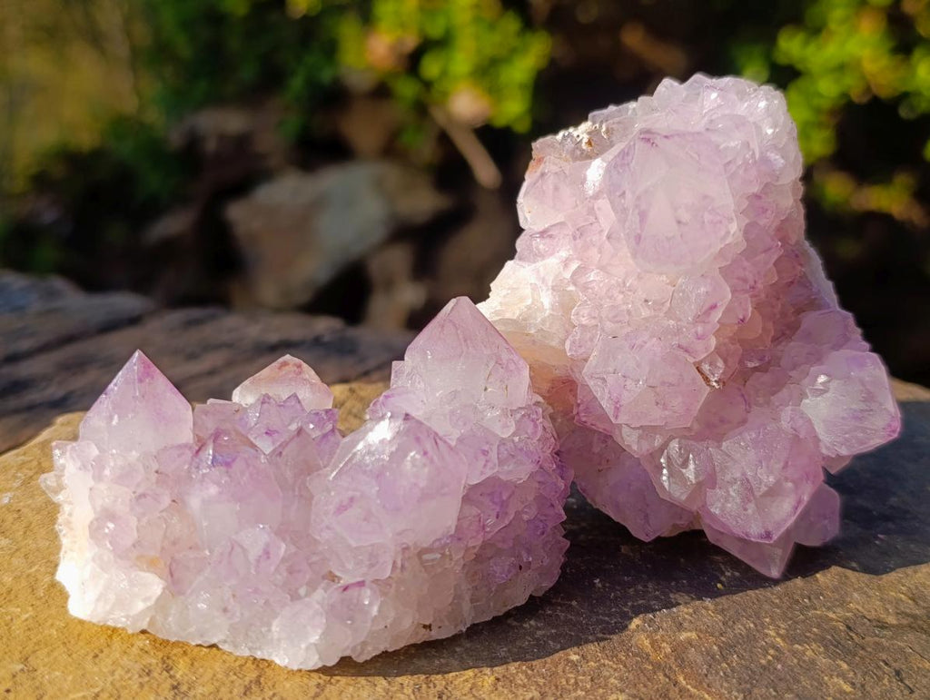 Natural Spirit Amethyst Clusters x 6 From Boekenhouthoek, South Africa