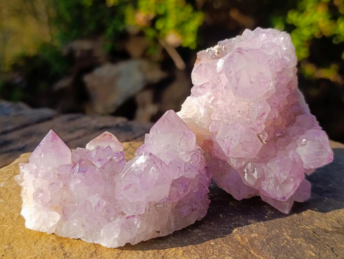 Natural Spirit Amethyst Clusters x 6 From Boekenhouthoek, South Africa