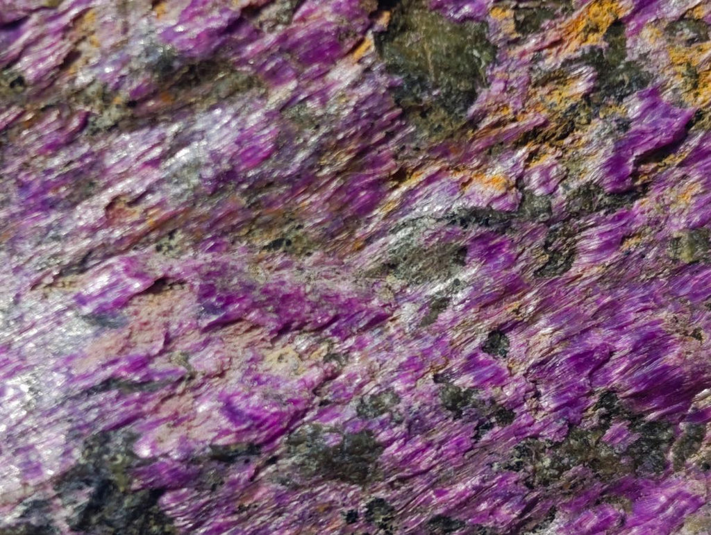 Natural Cobbed Stichtite Specimens x 12 From Barberton, South Africa