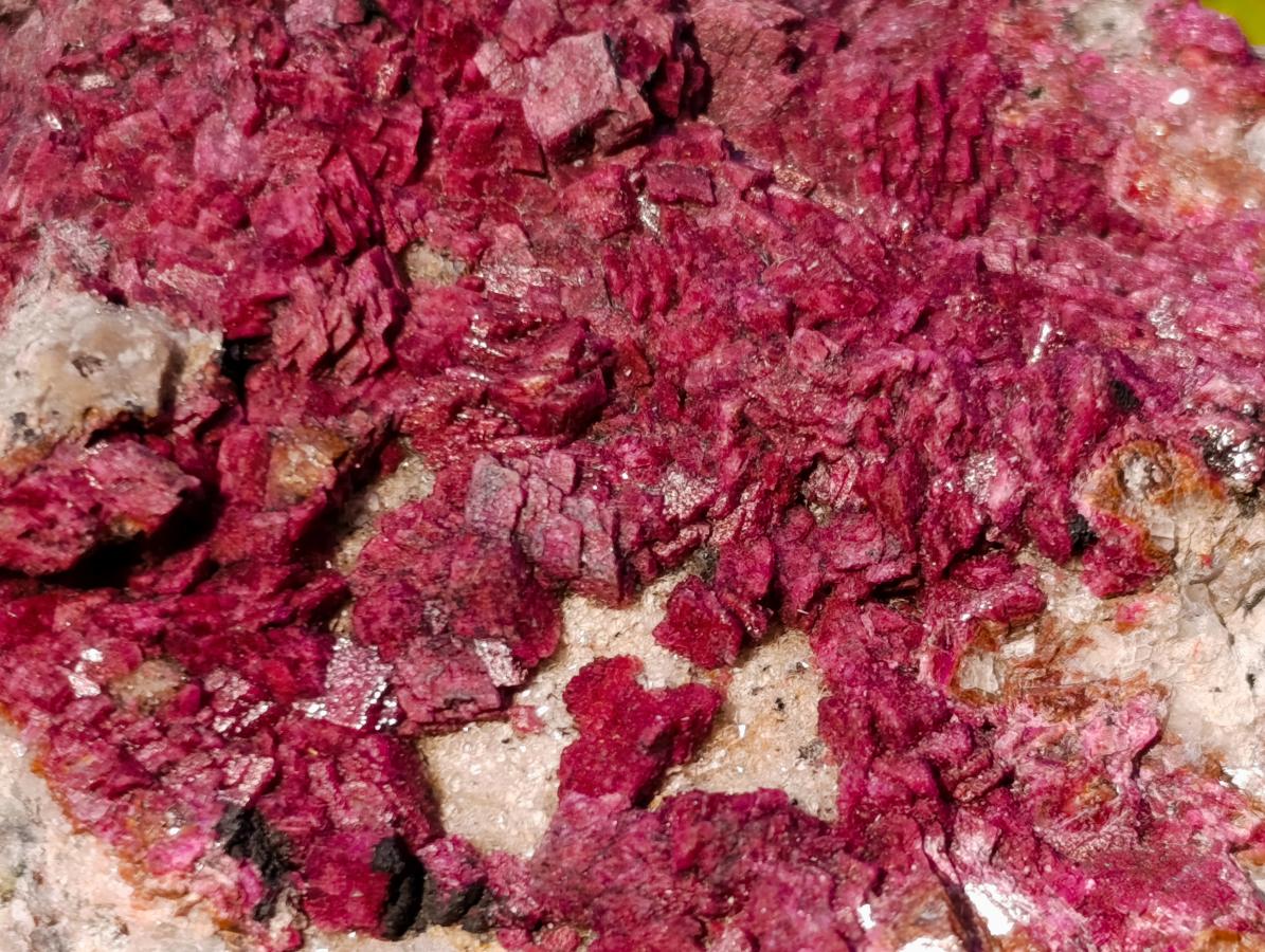 Natural Salrose Cobaltoan Dolomite Specimens x 4 From Kakanda, Congo