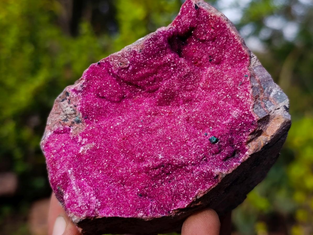 Natural Salrose Cobaltoan Dolomite Specimens x 4 From Kakanda, Congo