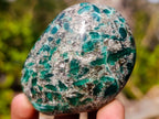 Polished Emerald Mica 'Mutokolite' Free Forms x 6 From Mutoko, Zimbabwe