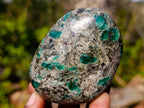 Polished Emerald Mica 'Mutokolite' Free Forms x 6 From Mutoko, Zimbabwe
