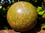 Polished Large Unakite Sphere x 1 From Messina, South Africa