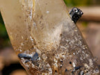 Natural Smokey Quartz Crystals with Associated Minerals x 6 From Erongo, Namibia