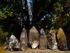 Natural Smokey Quartz Crystals with Associated Minerals x 6 From Erongo, Namibia