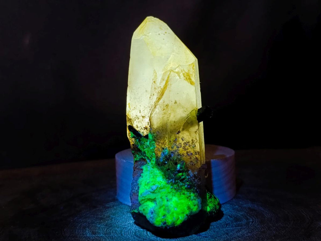 Natural Smokey Quartz Crystals with Associated Minerals x 6 From Erongo, Namibia