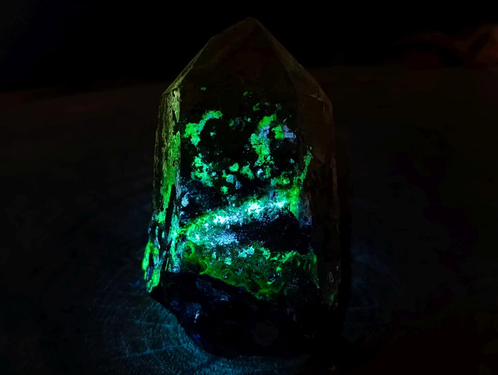 Natural Smokey Quartz Crystals with Associated Minerals x 6 From Erongo, Namibia