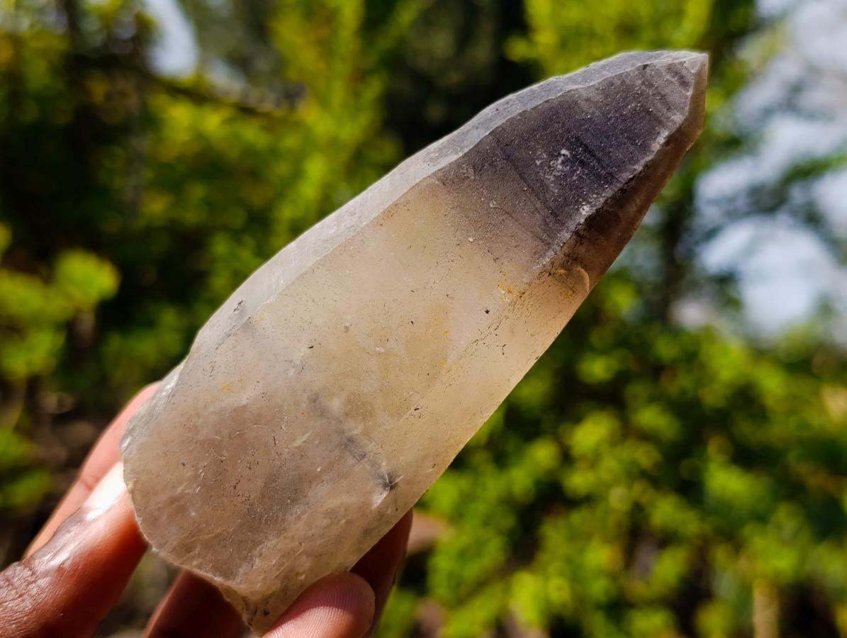 Natural Smokey Quartz Crystals with Associated Minerals x 6 From Erongo, Namibia
