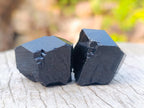 Natural Schorl Black Tourmaline Crystals x 35 From Erongo, Namibia