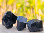 Natural Schorl Black Tourmaline Crystals x 35 From Erongo, Namibia