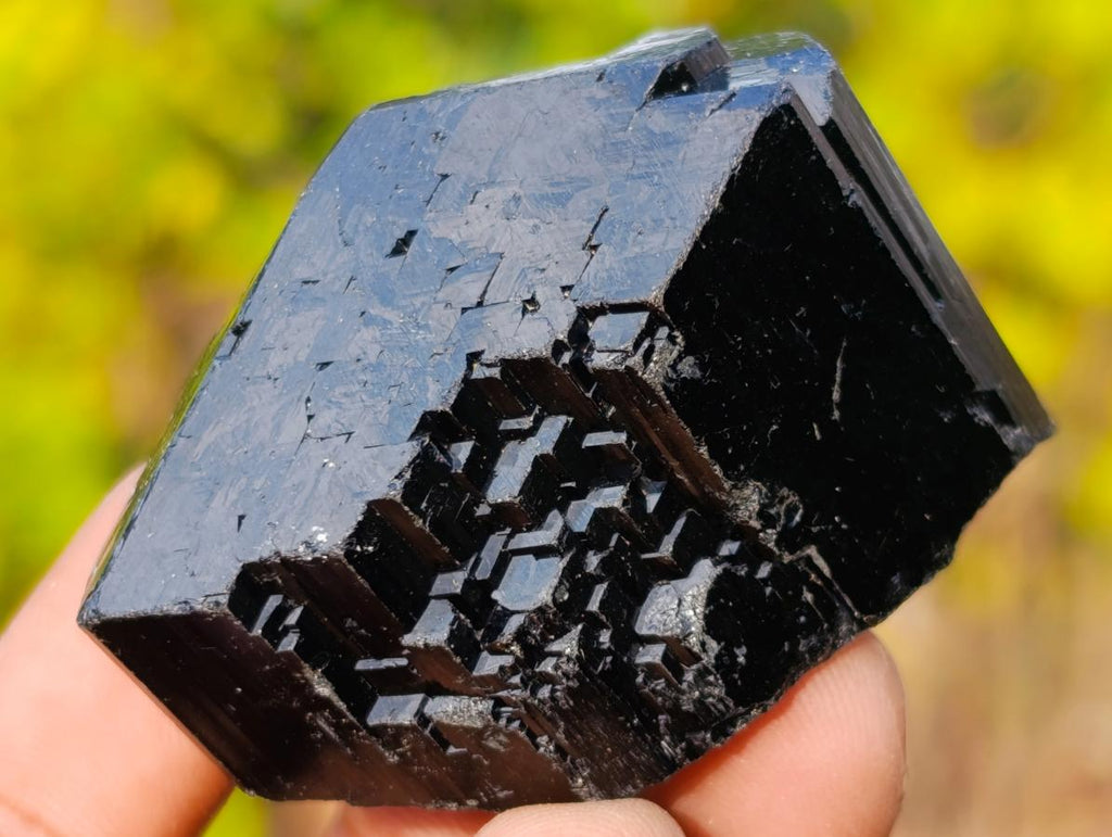 Natural Schorl Black Tourmaline Crystals x 35 From Erongo, Namibia
