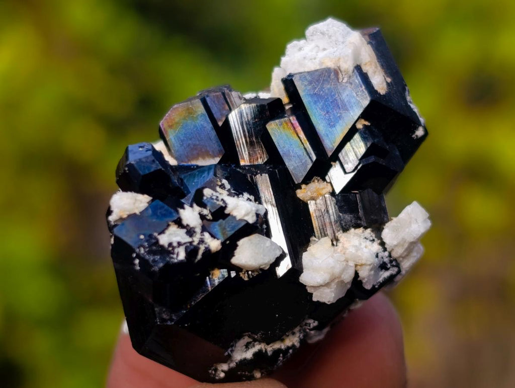 Natural Schorl Black Tourmaline Crystals x 35 From Erongo, Namibia