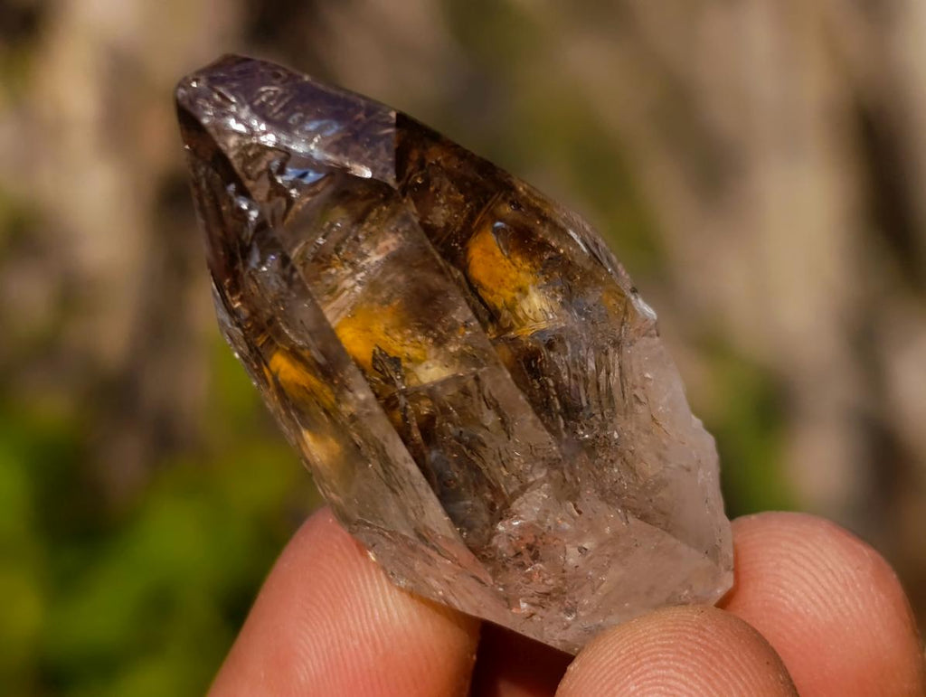 Natural Small Smokey Quartz Crystals x 35 From Brandberg, Namibia