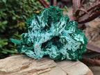 Natural Rare Malachite Pseudomorph Specimens with Associated Minerals x 2 From Kolwezi, Congo