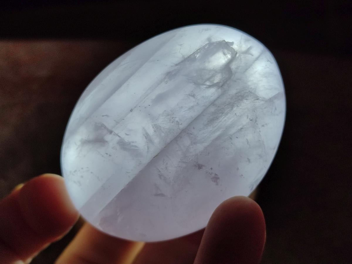 Polished Gemmy Rose Quartz Galets x 12 From Madagascar