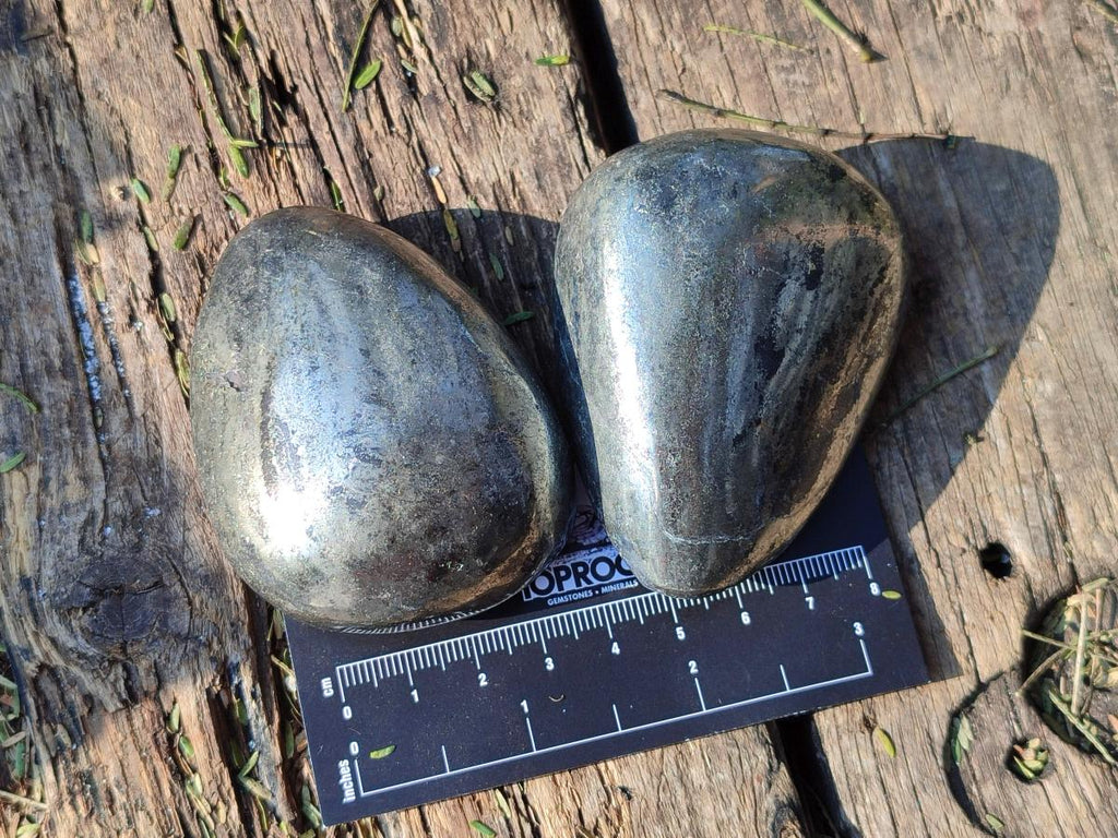 Polished Basalt Pharaoh Stone Free Forms x 6 From Iron Duke Mine, Zimbabwe