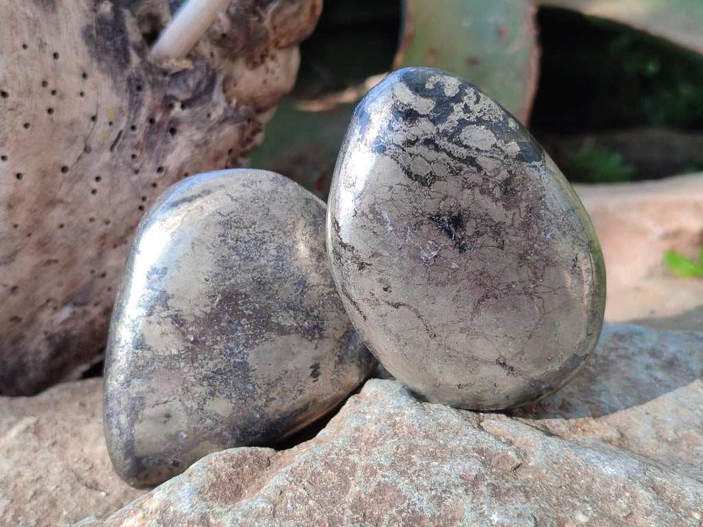 Polished Basalt Pharaoh Stone Free Forms x 6 From Iron Duke Mine, Zimbabwe