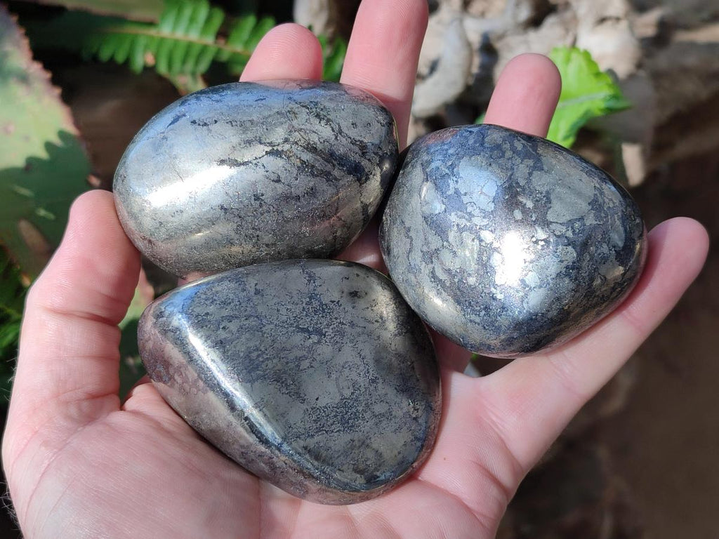 Polished Basalt Pharaoh Stone Free Forms x 6 From Iron Duke Mine, Zimbabwe