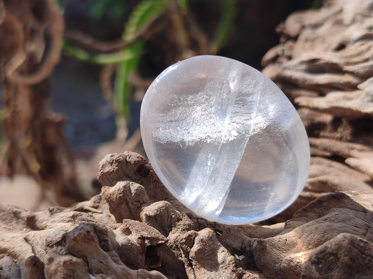 Polished Girasol Pearl Quartz Jewellery Size Galets x 35 From Ambatondrazaka, Madagascar
