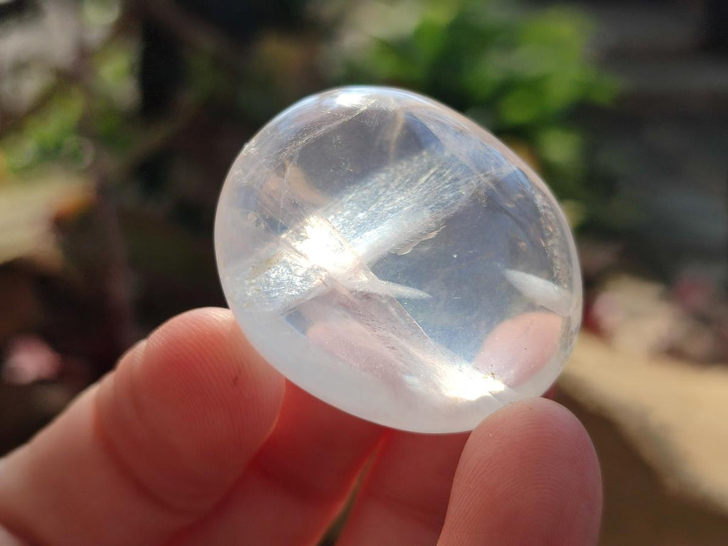 Polished Girasol Pearl Quartz Jewellery Size Galets x 35 From Ambatondrazaka, Madagascar