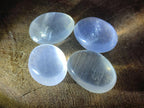 Polished Girasol Pearl Quartz Jewellery Size Galets x 35 From Ambatondrazaka, Madagascar