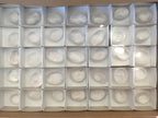 Polished Girasol Pearl Quartz Jewellery Size Galets x 35 From Ambatondrazaka, Madagascar