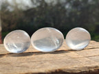 Polished Girasol Pearl Quartz Jewellery Size Galets x 35 From Ambatondrazaka, Madagascar