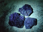 Natural Smokey Fluorite Specimens x 35 From Erongo, Namibia