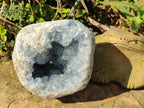 Natural Large Blue Celestite Geode Specimen x 1 From Sakoany, Madagascar
