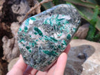 Polished Large Emerald Mica 'Mutokolite' Standing Display Piece x 1 From Mutoko, Zimbabwe