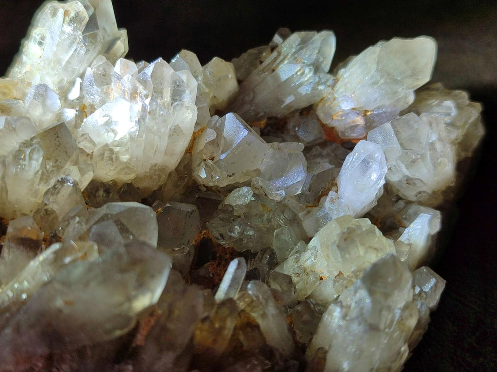 Natural Smokey Quartz Clusters x 9 From Khorixas, Namibia
