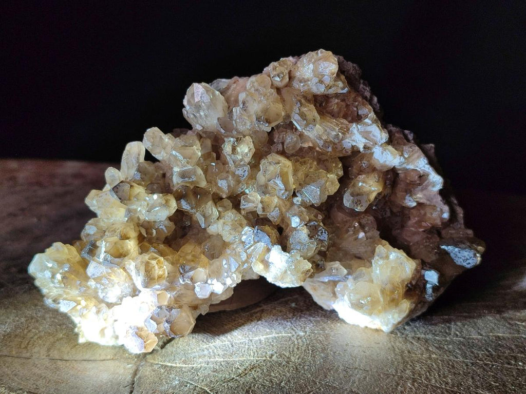 Natural Smokey Quartz Clusters x 9 From Khorixas, Namibia