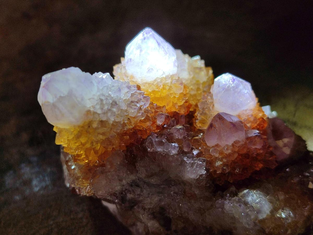 Natural Spirit Amethyst Clusters x 6 From Boekenhouthoek, South Africa