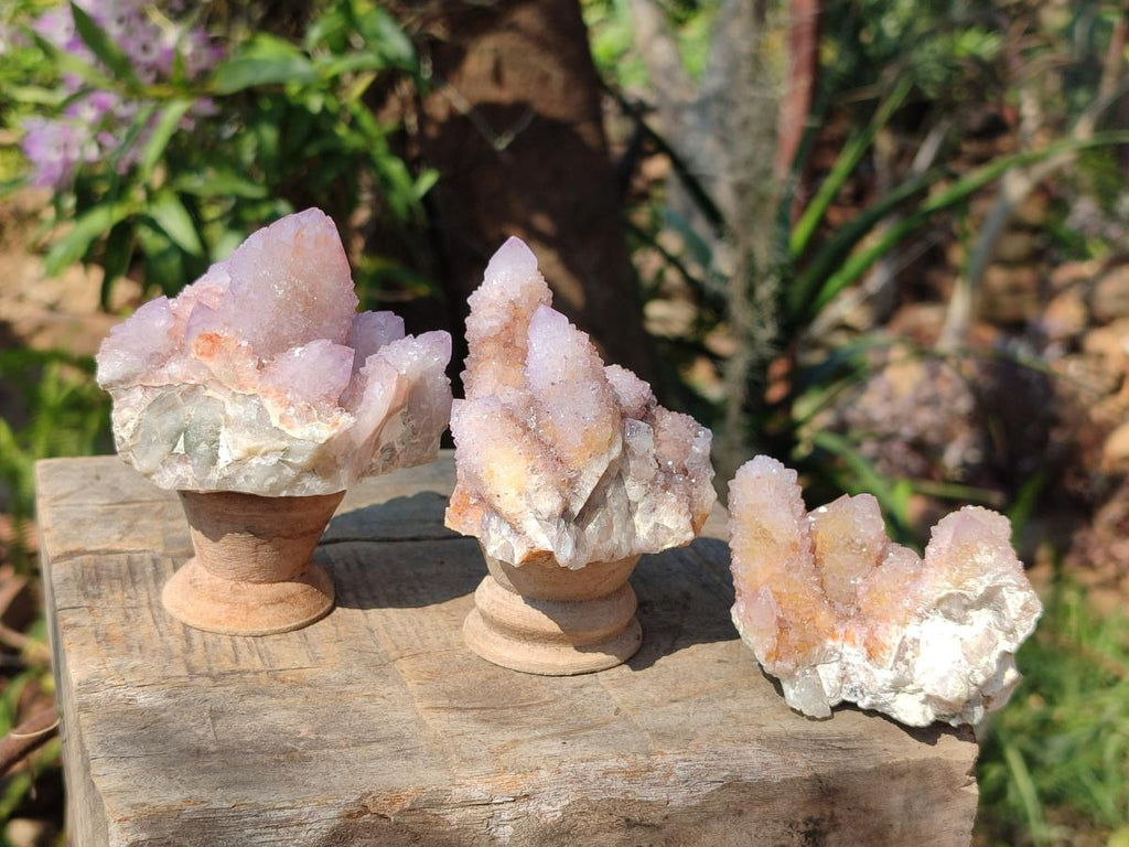 Natural Spirit Amethyst Clusters x 6 From Boekenhouthoek, South Africa
