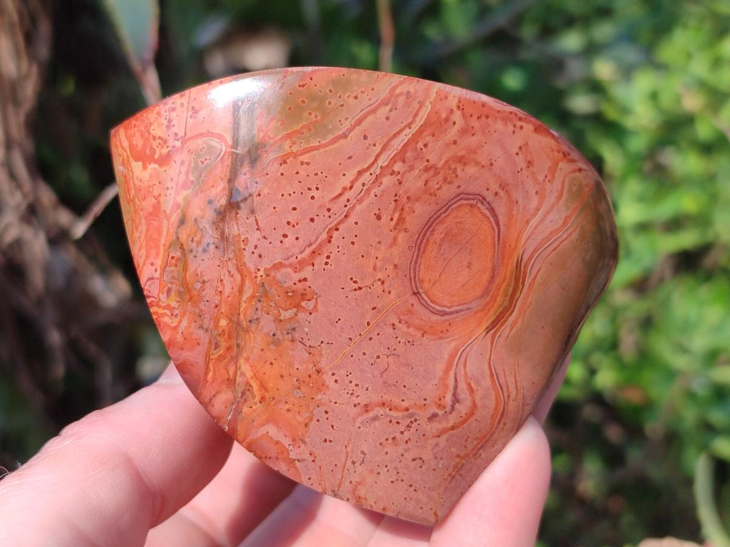 Polished Polychrome Jasper Standing Display Pieces x 6 From Androka, Madagascar - Toprock Gemstones and Minerals 