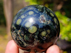 Polished Stromatolite "Kambamba Jasper" Spheres x 12 From Katsepy, Madagascar - Toprock Gemstones and Minerals 