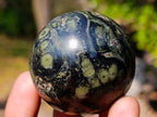 Polished Stromatolite "Kambamba Jasper" Spheres x 12 From Katsepy, Madagascar - Toprock Gemstones and Minerals 