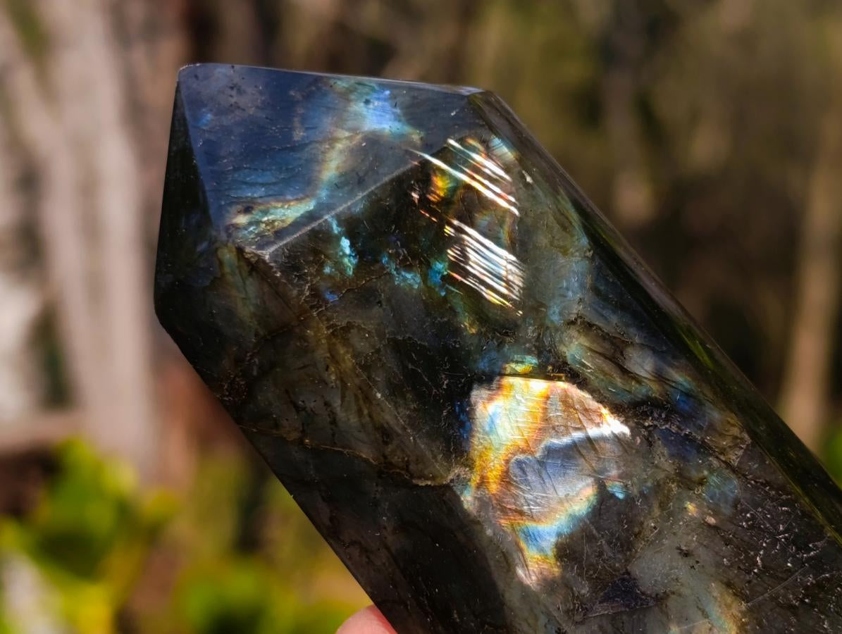 Polished Labradorite Display Crystals x 6 From Madagascar - Toprock Gemstones and Minerals 