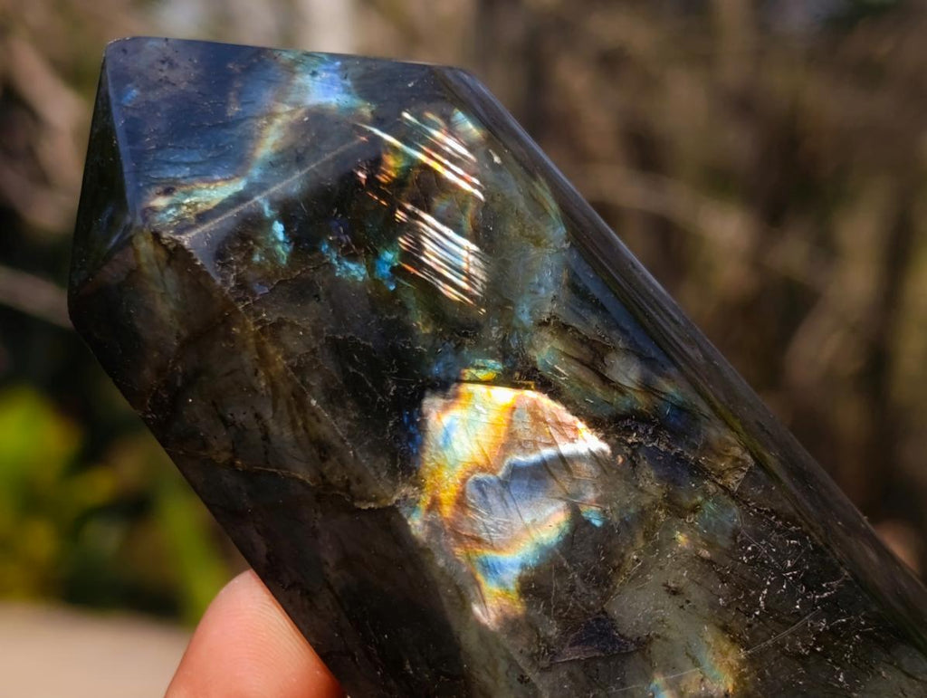 Polished Labradorite Display Crystals x 6 From Madagascar - Toprock Gemstones and Minerals 
