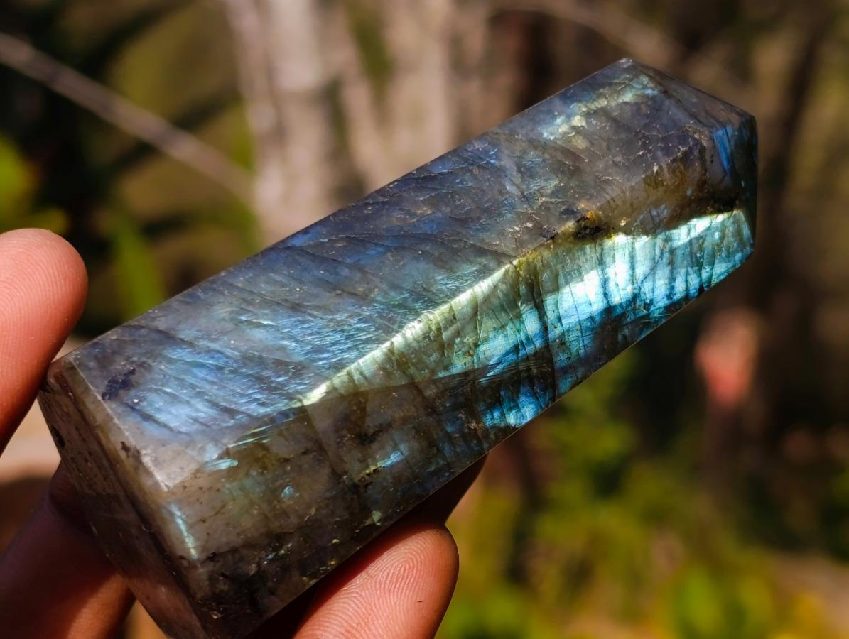 Polished Labradorite Display Crystals x 6 From Madagascar - Toprock Gemstones and Minerals 