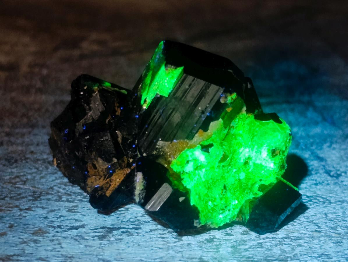 Natural Schorl Black Tourmaline with Associated Minerals x 79 From Erongo, Namibia - Toprock Gemstones and Minerals 