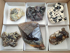Natural Mix of Mineral Specimens x 6 From Erongo, Namibia - Toprock Gemstones and Minerals 