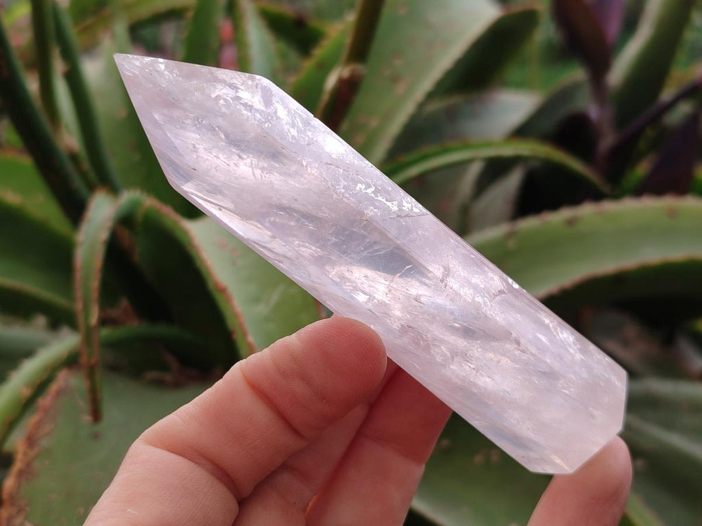 Polished Gemmy Rose Quartz Crystals x 15 From Madagascar - Toprock Gemstones and Minerals 