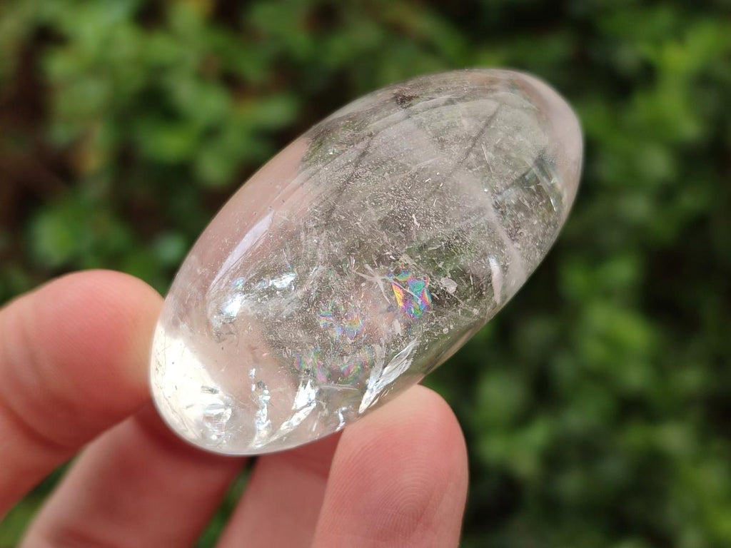 Polished Rock Crystal Galets x 24 From Amoron’i Mania, Madagascar - Toprock Gemstones and Minerals 
