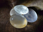 Polished Rock Crystal Galets x 24 From Amoron’i Mania, Madagascar - Toprock Gemstones and Minerals 