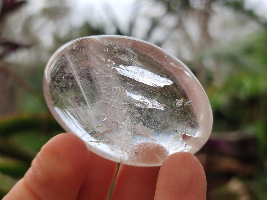 Polished Rock Crystal Galets x 24 From Amoron’i Mania, Madagascar - Toprock Gemstones and Minerals 