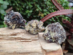 Natural Smokey Fluorite Specimens with Yellow Muscovite Mica x 35 From Erongo, Namibia - Toprock Gemstones and Minerals 